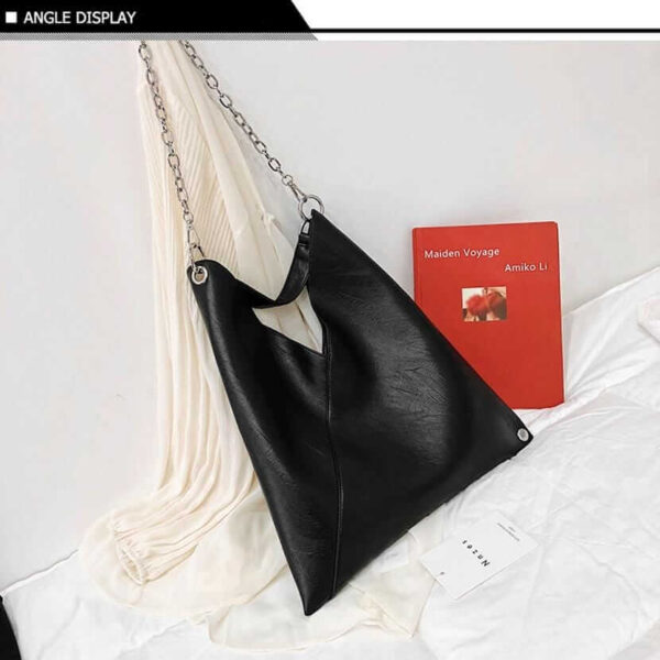 Large Capacity Leather Bag