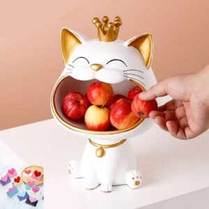 Lucky Cat Statue Sculpture